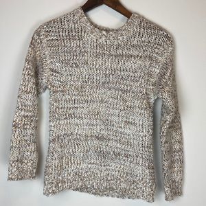 Zara Girl’s sweater 9-10 years beige brown